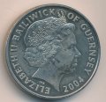 Гернси 5 фунтов 2004 год - 60 лет Высадке в Нормандии