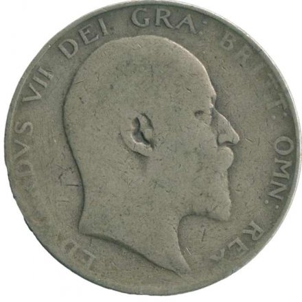 Великобритания 1/2 кроны 1906 год