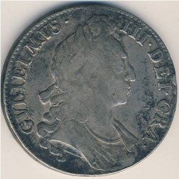Великобритания 1 крона 1695 год