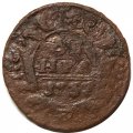 Денга 1737 год Анна Иоанновна (1730 - 1740) - F