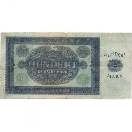 ГДР 100 марок 1948 год - F-VF