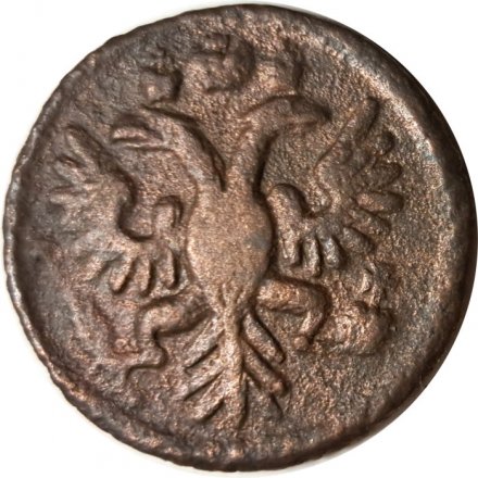 Полушка 1734 год Анна Иоанновна (1730 - 1740) - F