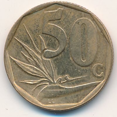 ЮАР 50 центов 1999 год