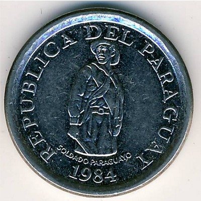 Парагвай 1 гуарани 1984 год