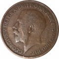 Великобритания 1/2 пенни 1923 год