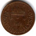 Венгрия 1 филлер 1928 год