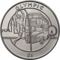 Сьерра-Леоне 1 доллар 2012 год - XXX летние Олимпийские Игры, Лондон 2012. Прыжок с шестом
