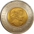 Канада 2 доллара 2005 год - Полярный медведь