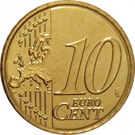 Кипр 10 евроцентов 2018 год - Судно «Кирения» UNC