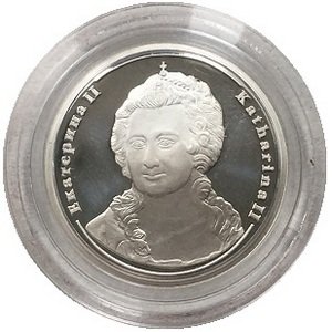 Медаль серии &quot;Правители России&quot; - Екатерина II