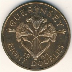 Гернси 8 дублей 1966 год