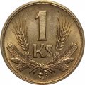 Словакия 1 крона 1945 год
