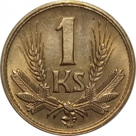 Словакия 1 крона 1945 год