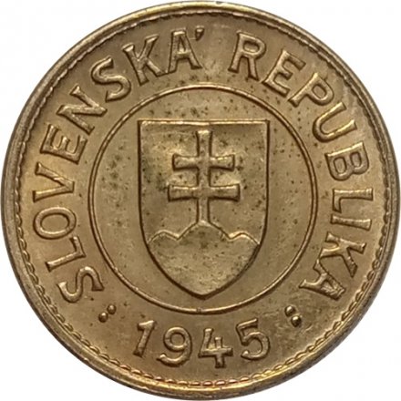 Словакия 1 крона 1945 год