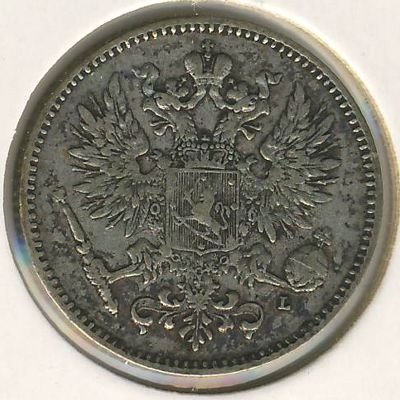 Финляндия 50 пенни 1908 год