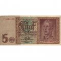 Третий Рейх (Германия) 5 марок 1939 - 1942 год VF