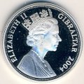 Гибралтар 5 фунтов 2004 год