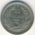 Чили 20 сентаво 1941 год