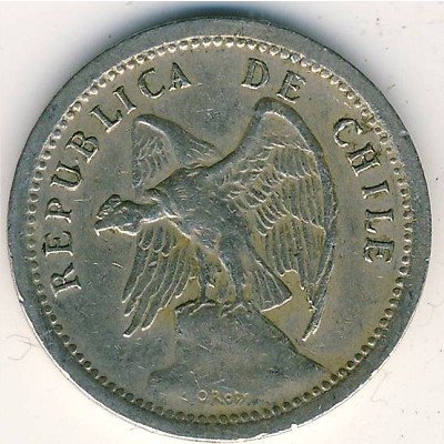 Чили 20 сентаво 1941 год