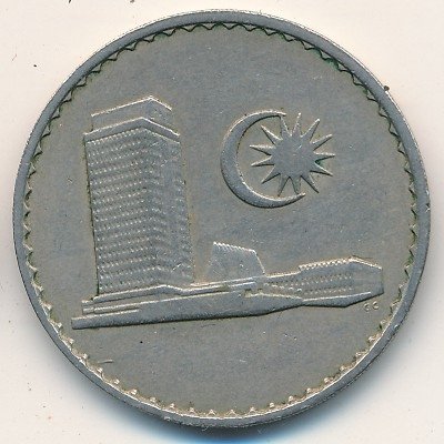 Малайзия 50 сен 1968 год