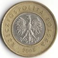 Польша 2 злотых 2005 год Герб