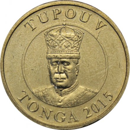 Тонга 1 паанга 2015 год - Тупоу V