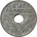 Франция 10 сантимов 1942 год (ÉTAT FRANÇAIS)