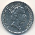 Австралия 5 центов 1996 год - Ехидна
