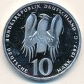 ФРГ 10 марок 1997 год - 500 лет со дня рождения Филиппа Меланхтона (G)