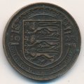 Джерси 1/24 шиллинга 1923 год - Испанский щит