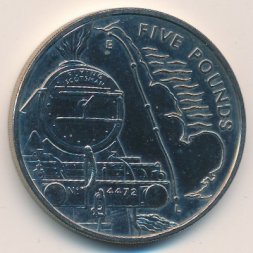 Джерси 5 фунтов 2004 год