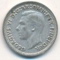 Австралия 3 пенса 1952 год