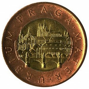 Чехия 50 крон 2017 год - Прага