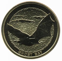 Австралия 1 доллар 2008 год - Австралийский ложный вампир