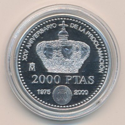 Испания 2000 песет 2000 год