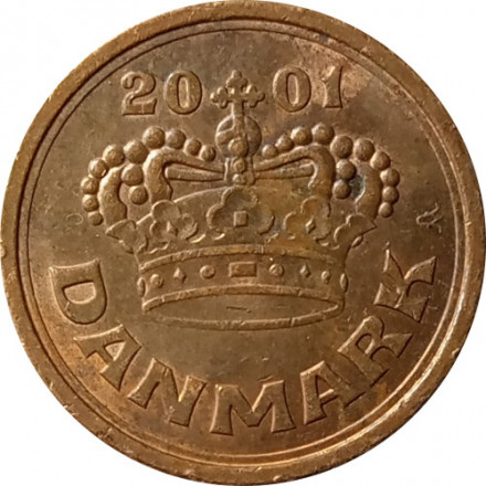 Дания 50 эре 2001 год