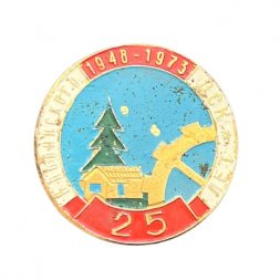 Значок 25 лет ДСК Вятско - Полянского