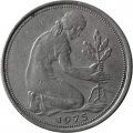 ФРГ 50 пфеннигов 1975 год (D)