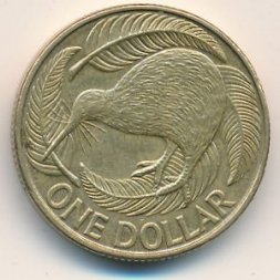 Новая Зеландия 1 доллар 2002 год