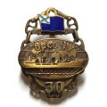 Знак БрСО ЧФ. Бригада судов обеспечения Черноморского флота. 30 лет