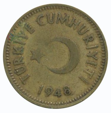 Турция 25 куруш 1948 год
