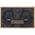 Польша 100 польских марок 1919 год - Немецкая оккупация VF