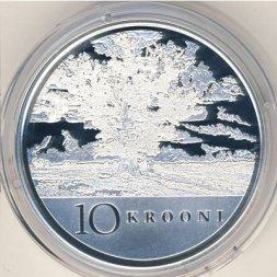 Эстония 10 крон 2008 год