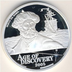 Острова Кука 1 доллар 2005 год