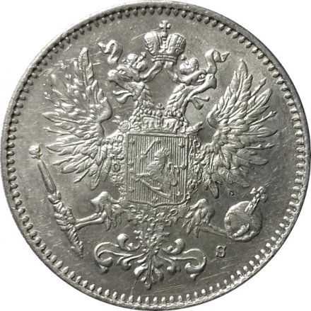 Финляндия 50 пенни 1914 год - XF+