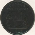 Цейлон 2 стивера 1815 год