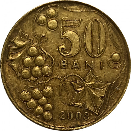 Молдавия 50 бани 2003 год