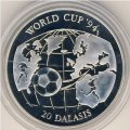 Гамбия 20 даласи 1994 год