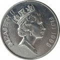 Фиджи 20 центов 1998 год