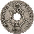 Бельгия 10 сантимов 1904 год BELGIE